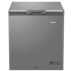 haier thermocool 100 litres chest freezer (htf 100has r6) silver + 3 years warranty